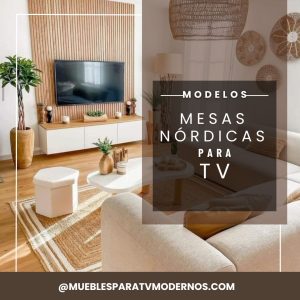 Muebles de TV con Rattan